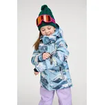 Dívčí zimní lyžařská bunda Reima Posio modrá 134