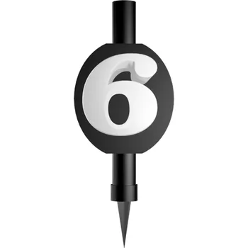 Fontána dortová černobílá číslo 6