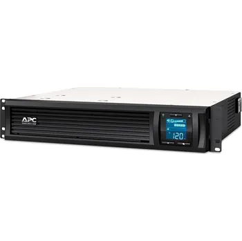 Záložní zdroj APC PC Smart-UPS C 1500 VA LCD RM 2U 230 V se SmartConnect do stojanu SMC1500I-2UC