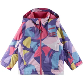 Dětská zimní bunda s membránou Reima Palsi fialová/růžová 128