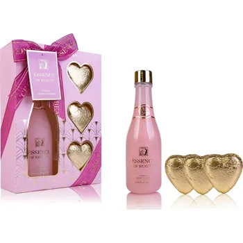 Koupelová pěna ACCENTRA SET koupelový ESSENCE OF BEAUTY v růžovém dárkovém balení s pěnou do koupele kolekce SALSA 6062137