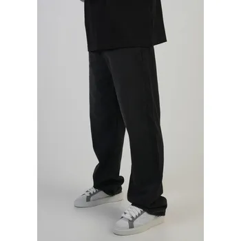 Pánské džíny SikSilk Černé loose fit džíny s opraným efektem Velikost: 36