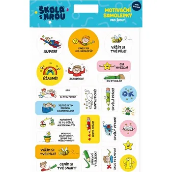 Hračka Škola s hrou: Motivační samolepky pro školy
