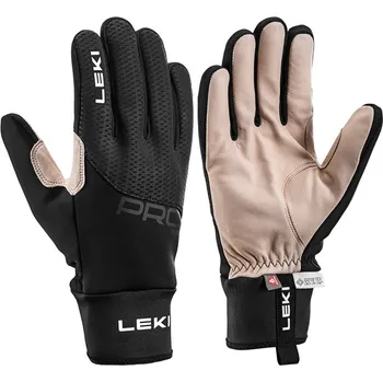Rukavice Rukavice LEKI PRC Premium Black/Sand - vel. 8.5 r.26