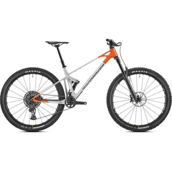 Horské kolo MONDRAKER MONDRAKER Raze Carbon R, racing silver/orange, 2025 - M