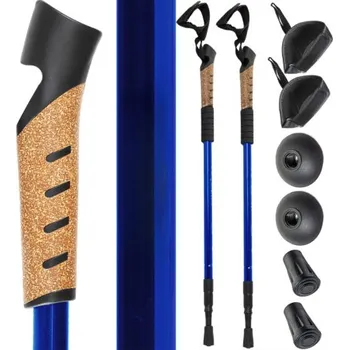 Mobilní telefon MG | MG Nordic Walking trekingové hole 63 -135 cm, modré