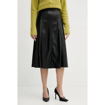 Dámská sukně Sukně United Colors of Benetton černá barva, midi, áčková, 4M3CD0059 99X, vel. 36