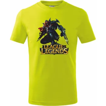 Chlapecké tričko ON-DESIGN Dětské tričko s League of legends 5 Velikost: 134 cm/8 let, Barva: limetková