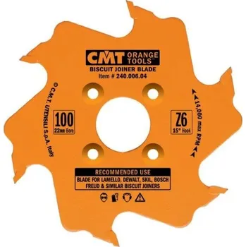 Pilový kotouč C24000604 Kotouč lamelovací pro lamelové spoje - D100x3,96 d22 Z6 HW střídavý zub