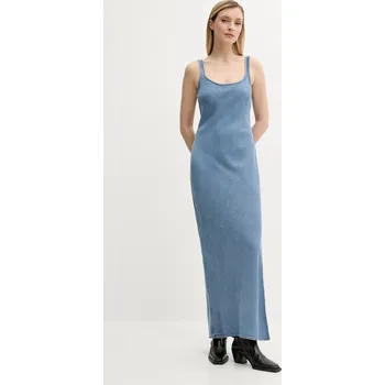 Dámské šaty Šaty Samsoe Samsoe SASUNNA F25200078 modrá 55X, vel. S