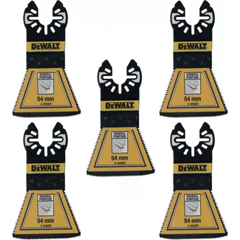 Pilový plátek DT20775 DeWALT 3stranný bimetalový pilový list 54 mm, 5 ks (EXTREME MULTI-FIT ACCESSORY)