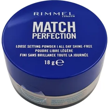 Přípravek na tvář Rimmel Match Perfection Powder 18 g - 001 Transparent
