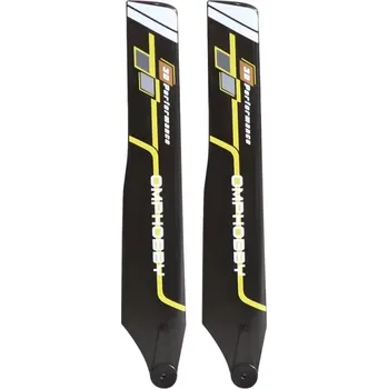 RC náhradní díl OMP M1 Listy hl. rotoru - žluté