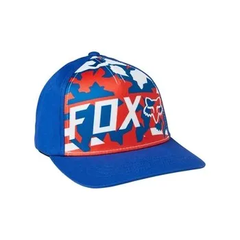 Čepice Dětská čepice FOX Youth Rwt FlexFit Hat Royal Blue - OS, Velikost Dětská (obvod hlavy 52 - 55cm)