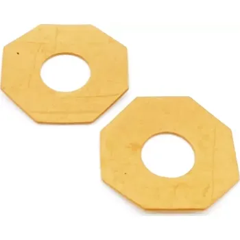 RC náhradní díl SWORKz obložení spojky (Hight Grip), žluté, 0,8mm, 2 ks.