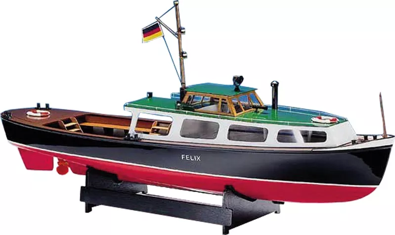 Krick Modelltechnik RC stavebnice Krick Přístavní člun Felix kit