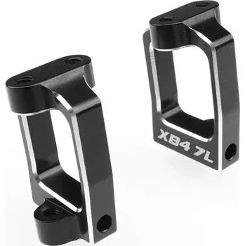 RC náhradní díl Revolution Design XB4 Hliníkové závěsy předních těhlic (7st. caster)