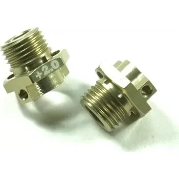 RC náhradní díl SWORKz Light/odlehčený hliníkový unašeč kol 2,0mm, 2 ks.