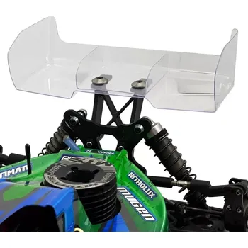 RC náhradní díl Ultimate Racing 1/8 OFF-ROAD lexanové zadní křídlo, 2+2 ks.