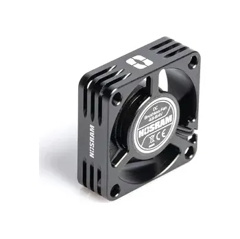RC náhradní díl NOSRAM Hliníkový HighRev. ventilátor pro regulátory 30x30x10mm - 1S/2S - ESC konektor