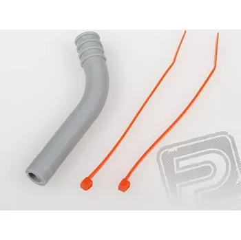 RC náhradní díl Q-model 129-1 sběrač výfuku 7 mm