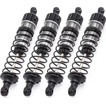 RC náhradní díl FUNTEK STX - Standardní hliníkové olejové tlumiče, 4 ks.