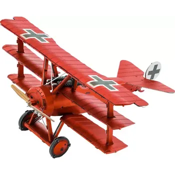 ostatní stavebnice Metal Earth Ocelová stavebnice Tri-Wing Fokker Red Baron
