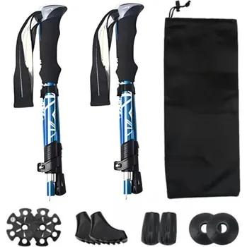 Mobilní telefon MG | MG Nordic Walking trekingové hole 34 -127 cm, modré