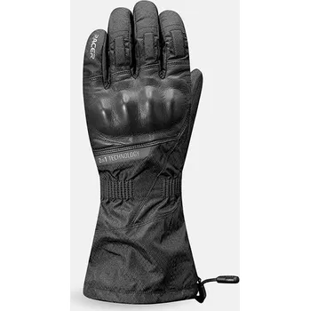 Moto rukavice Racer Sibery 2-1, černá, velikost M