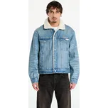 Bunda Calvin Klein Jeans 90S Sherpa Trucker Jacket Blue S