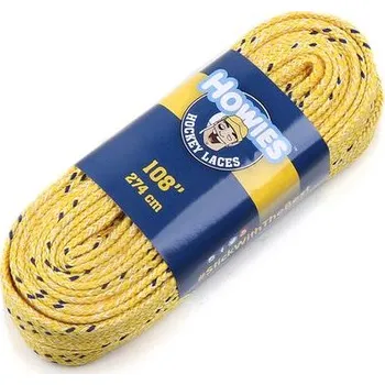 Žluté textilní tkaničky Howies Velikost: 96" | 243 cm