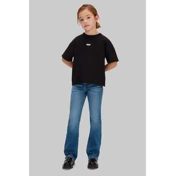 Dětské rifle Calvin Klein Jeans MR FLARE IG0IG03087.128.176.PPY2 modrá 55X, vel. 140