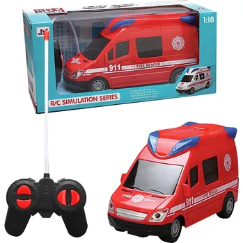 RC model auta RC auto Made Hasičské auto na dálkové ovládání, se světlem a zvukem, 21 cm