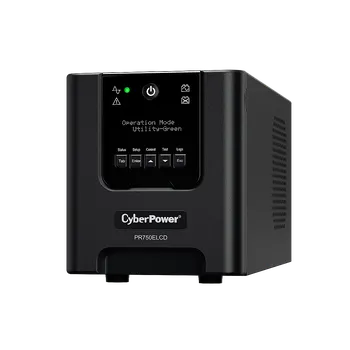 Záložní zdroj CyberPower Professional Tower LCD UPS 750VA/675W PR750ELCD