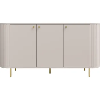 Komoda Stolarz Lempert Komoda OVALIO 3F Zvolte dekor: Pískově béžová