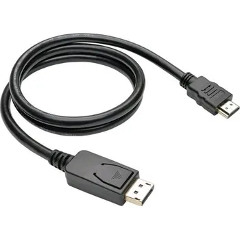 Video kabel C-TECH kabel DisplayPort na HDMI, 3m, černý CB-DP-HDMI-3