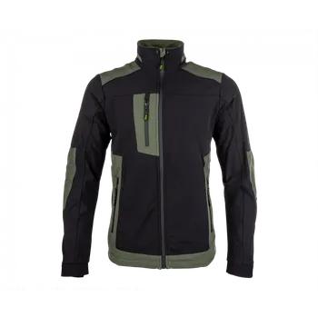 Pracovní bunda EREBOS zeleno/černá, 2XL