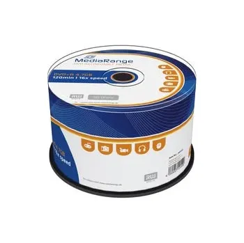 Optické médium DVD+R MediaRange 4,7GB 16x SPINDL (50pack) MR445