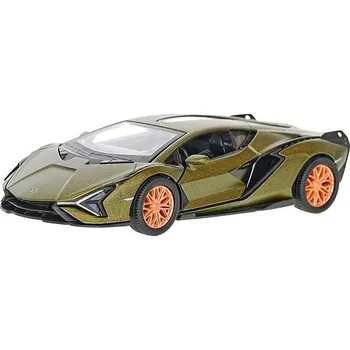 autíčko Mikrotrading Auto Lamborghini Sian 12,5 cm 1:40 kov zpětný chod