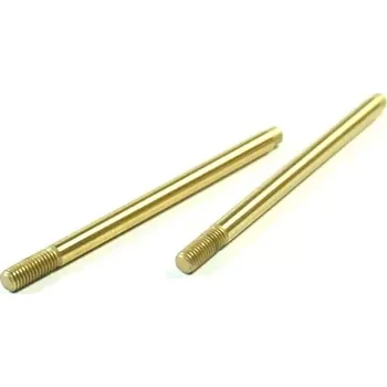 RC náhradní díl SWORKz 3mm zadní pístnice olejového tlumiče, dlouhé, 2 ks.