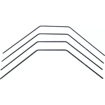 RC model Associated RC10B74.1 dráty stabilizátoru 1,0 až 1,3mm, 4 ks.