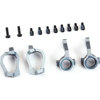 RC náhradní díl GM RACING Přední hliníkové držáky řízení, 2 páry