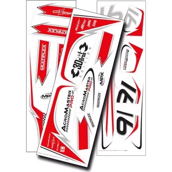 RC náhradní díl Multiplex 1-01608 polepy Acromaster Pro Bros