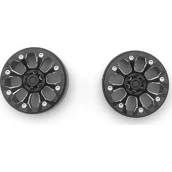 RC náhradní díl RGT Beadlock disky hliníkové 8 paprsků (2ks)