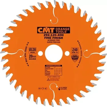 Pilový kotouč Pilový kotouč pro elektronářadí, finální řez - D125x2,4 d20 Z36 HW, - C29212536H, CMT Orange