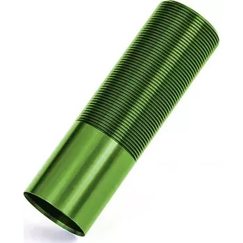 RC náhradní díl Traxxas tělo tlumiče hliníkové zeleně eloxované (1)