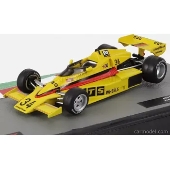 autíčko Edicola Penske F1 Pc4 Ats N 34 Season 1977 Jean Pierre Jarier 1:43 Žlutá
