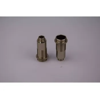 RC náhradní díl SWORKz zadní hlíkové těla olejových tlumičů, krátké, 2 ks.