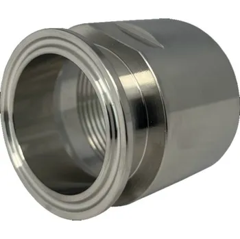 CLAMP/IG NEREZ 316L - komplet přípojka DN25, Clamp 50,5 mm BSP IG 1", 25 bar DIN 32676