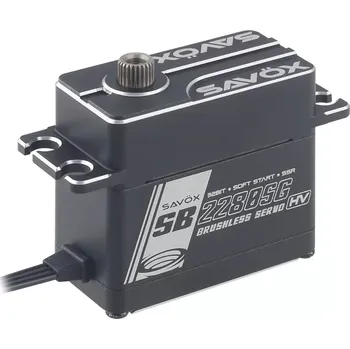 RC náhradní díl SAVOX SB-2280SG BRUSHLESS HiVOLT Digitální servo (60kg-0,12s/60°)